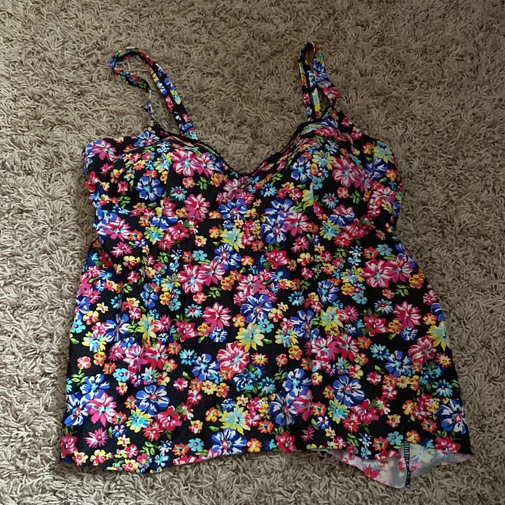 Plus size womens tankini